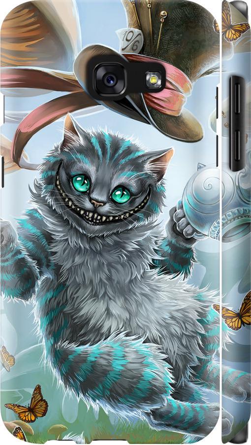 Чохол на Samsung Galaxy A3 (2017) Чеширський Кіт 2 (3993m-443-42517)