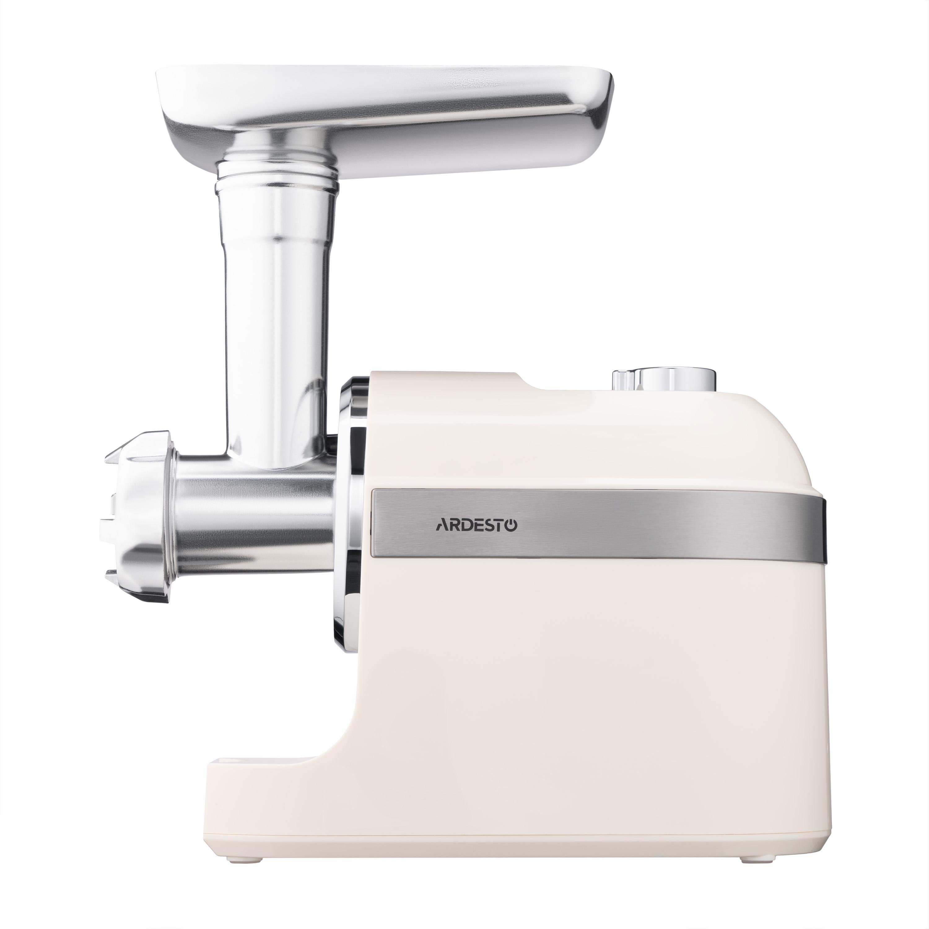 Мясорубка Ardesto 1800Вт MGK-1800BG 2 режима производительность 2 кг/мин Бежево-серебристый (618914) - фото 5 Мясорубка Ardesto 1800Вт MGK-1800BG 2 режима производительность 2 кг/мин Бежево-серебристый (618914) - фото 5