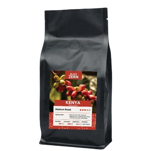 Кава в зернах BlackZern Арабіка Кенія АБ 1 кг Кава в зернах BlackZern Арабіка Кенія АБ 1 кг