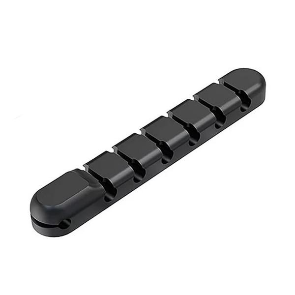 Держатель-органайзер Primo TKC7 для USB кабелей силиконовый Black (2014192974)