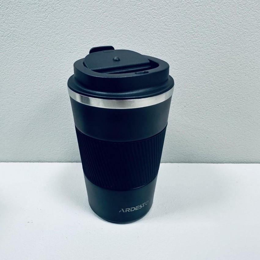 Термочашка з нержавіючої сталі 380 мл Ardesto Urban AR2638MB Чорний (2582045782) - фото 2 Термочашка з нержавіючої сталі 380 мл Ardesto Urban AR2638MB Чорний (2582045782) - фото 2