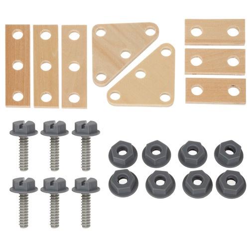 Набор инструментов детский Kruzzel деревянный 3в1 (29325646) - фото 10 Набор инструментов детский Kruzzel деревянный 3в1 (29325646) - фото 10