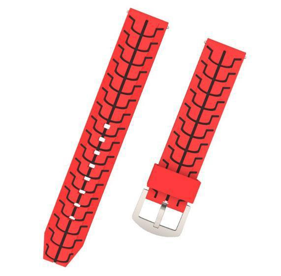 Силиконовый ремешок Primo Splint для часов Xiaomi Huami Amazfit Sport SmartWatch Red/Black (720659043)
