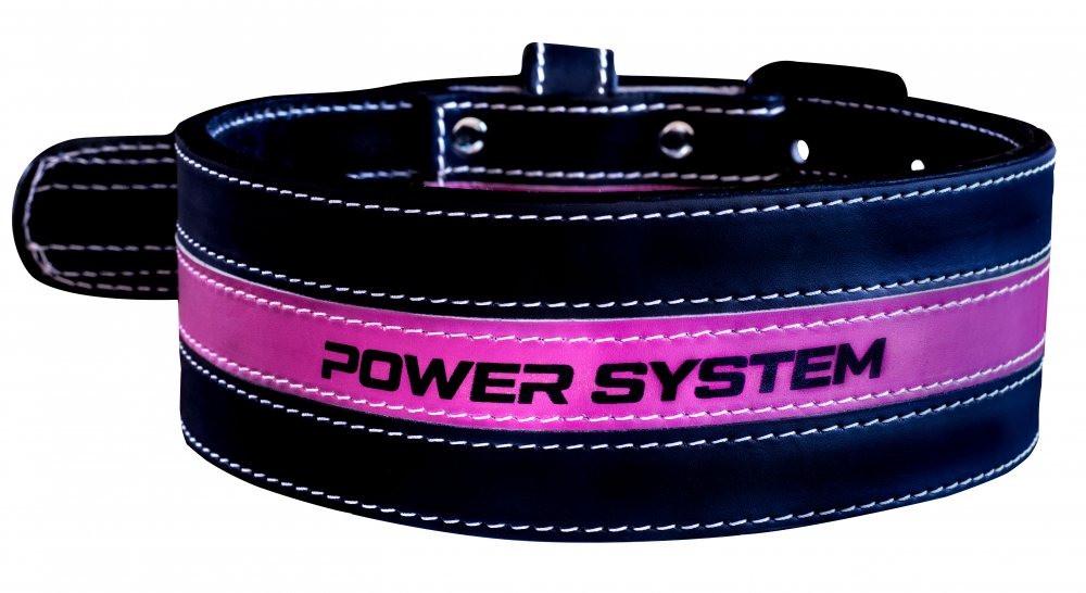 Пояс для тяжелой атлетики Power System PS-3870 Girl Power S Black/Pink (15738103)