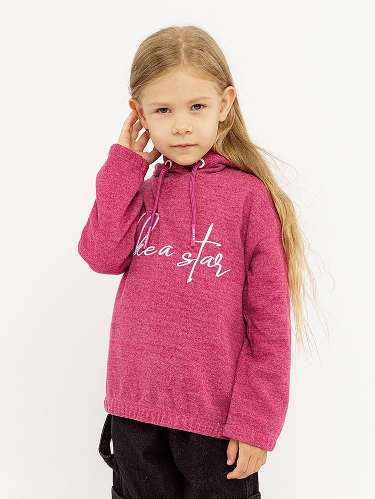 Худи для девочки ЦБ-00209724 110 см Малиновый (28575412)