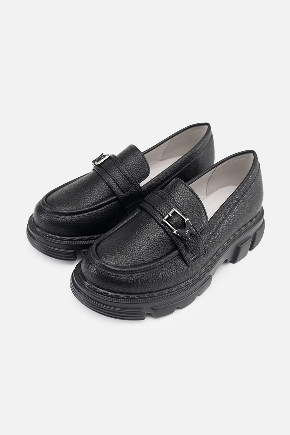 Туфлі для дівчинки р. 35 Чорний (SKT001000859) - фото 3