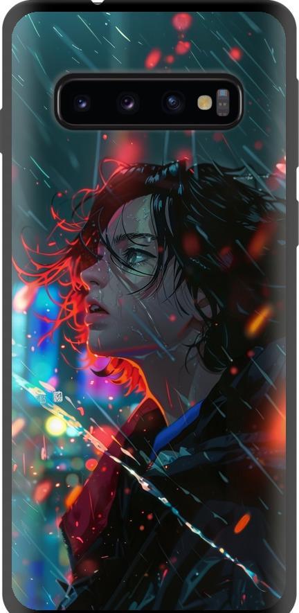 Чехол на Samsung Galaxy S10 Ночные огни (6096b-1640-42517)