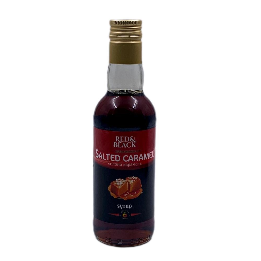 Сироп Red&Black Соленая карамель 0,265 л (770011487)