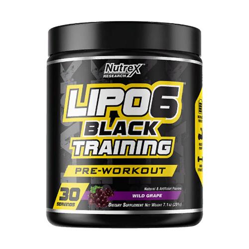 Комплекс до тренировки Nutrex Lipo-6 Black Training 201 г 30 порций Wild Grape