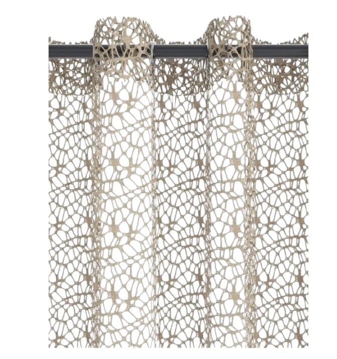 Штора-сетка 140x300 см Песочный