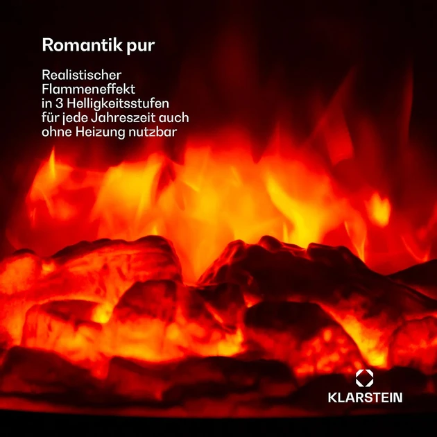 Електрокамін KLARSTEIN Opala Smart 950/1900 Вт (10045362) - фото 3 Електрокамін KLARSTEIN Opala Smart 950/1900 Вт (10045362) - фото 3