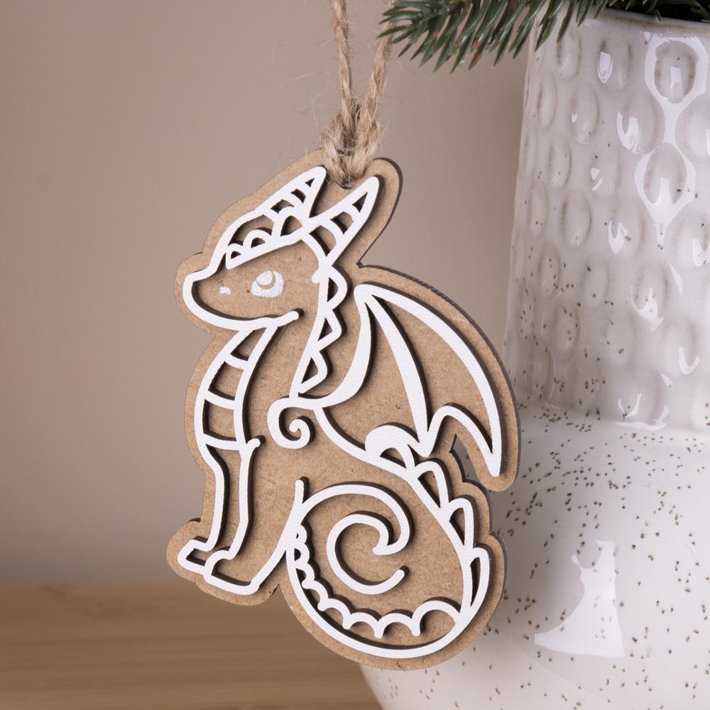 Подвеска коллекция печенюшки Дракон (3584-9)