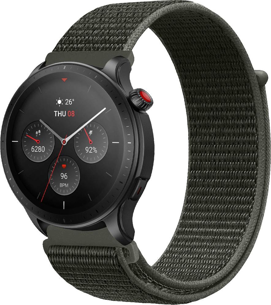 Ремешок нейлоновый Sport Loop для Amazfit GTR 4 22 мм Khaki (31091-17) Ремешок нейлоновый Sport Loop для Amazfit GTR 4 22 мм Khaki (31091-17)