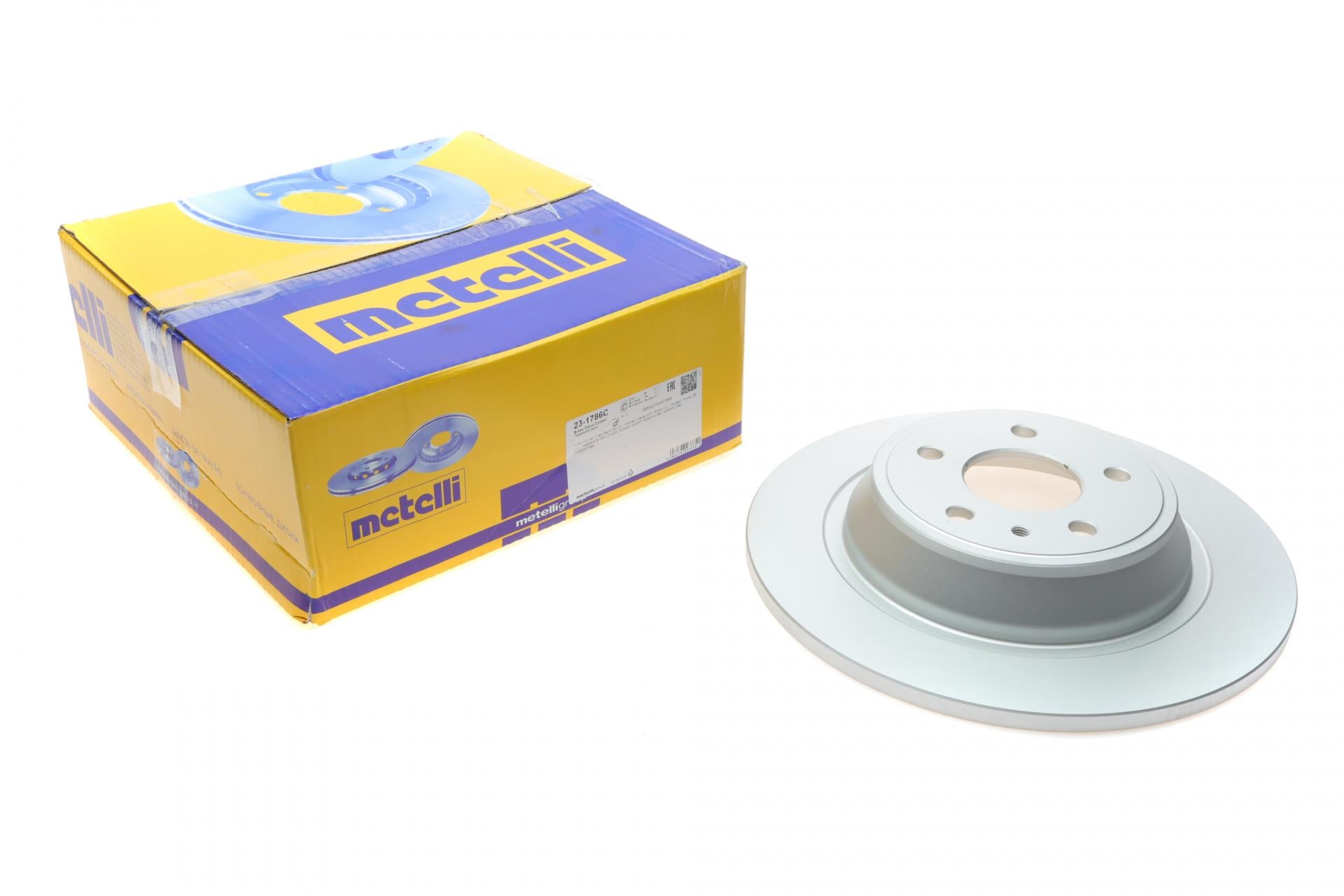 Диск тормозной задний METELLI для Ford Mondeo V 12- 302х11 мм (23-1786C)