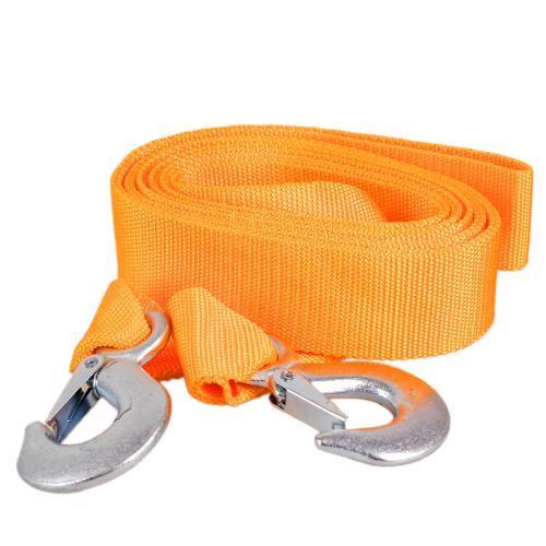 Трос буксир ТР-250-3-1 3 т стрічка 46 мм 5 м/гачок/кульок Помаранчевий - фото 2 Трос буксир ТР-250-3-1 3 т стрічка 46 мм 5 м/гачок/кульок Помаранчевий - фото 2