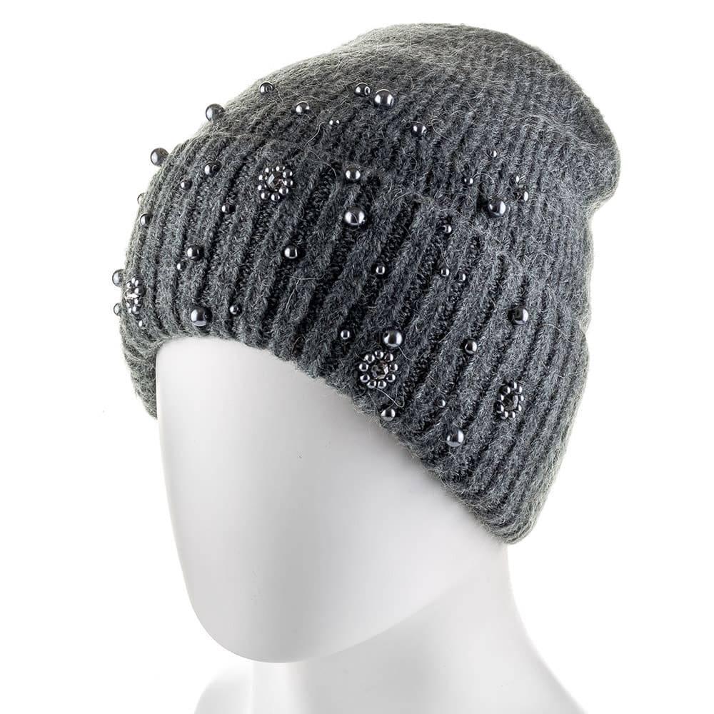 Шапка женская с флисом Atrics WH703 р. 56-59 Серый (1464736156)