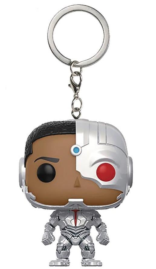 Фігурка брелок Funko Pop Justice League Cyborg 4 см (JL C 95)
