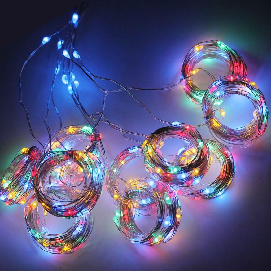 Гирлянда штора роса GarlandoPro 173301ML 200 ламп 3х2 м Разноцветный (100-107-173301ML) - фото 2 Гирлянда штора роса GarlandoPro 173301ML 200 ламп 3х2 м Разноцветный (100-107-173301ML) - фото 2