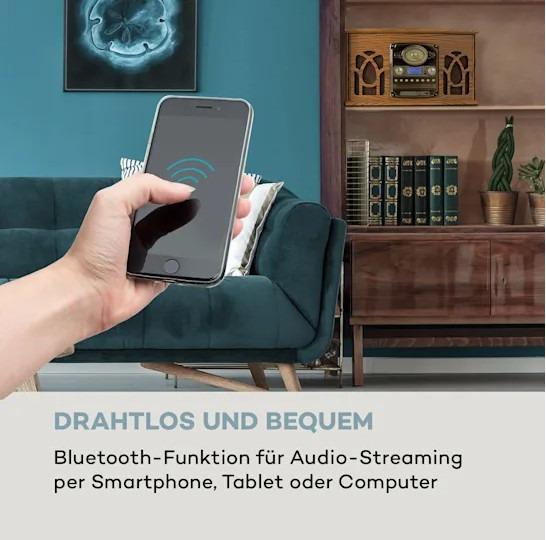 Програвач вінілу Auna NR-620 DAB (10033711) - фото 3 Програвач вінілу Auna NR-620 DAB (10033711) - фото 3