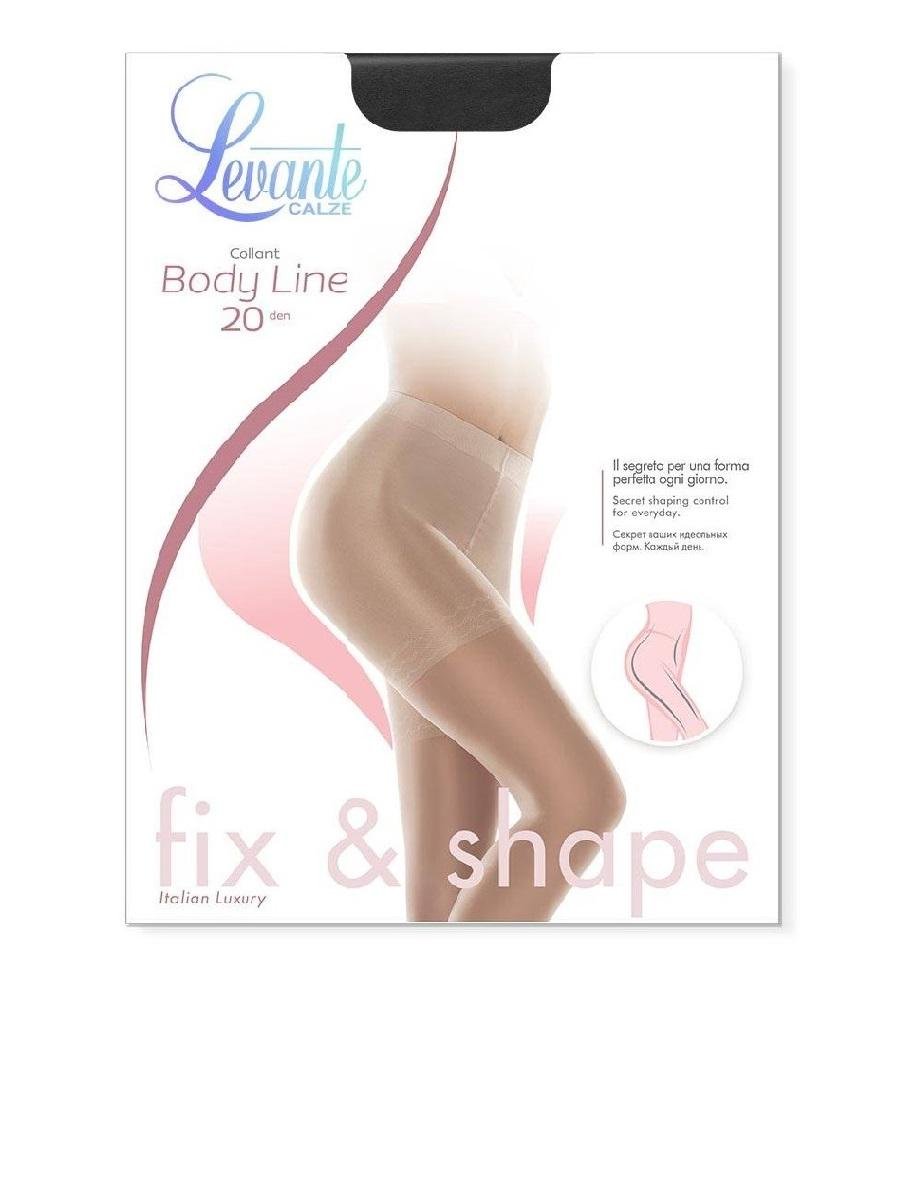 Колготки Levante BODY LINE L0153K с плотными утягивающими шортиками 20 den р. 3 Naturel (1001149490030923)