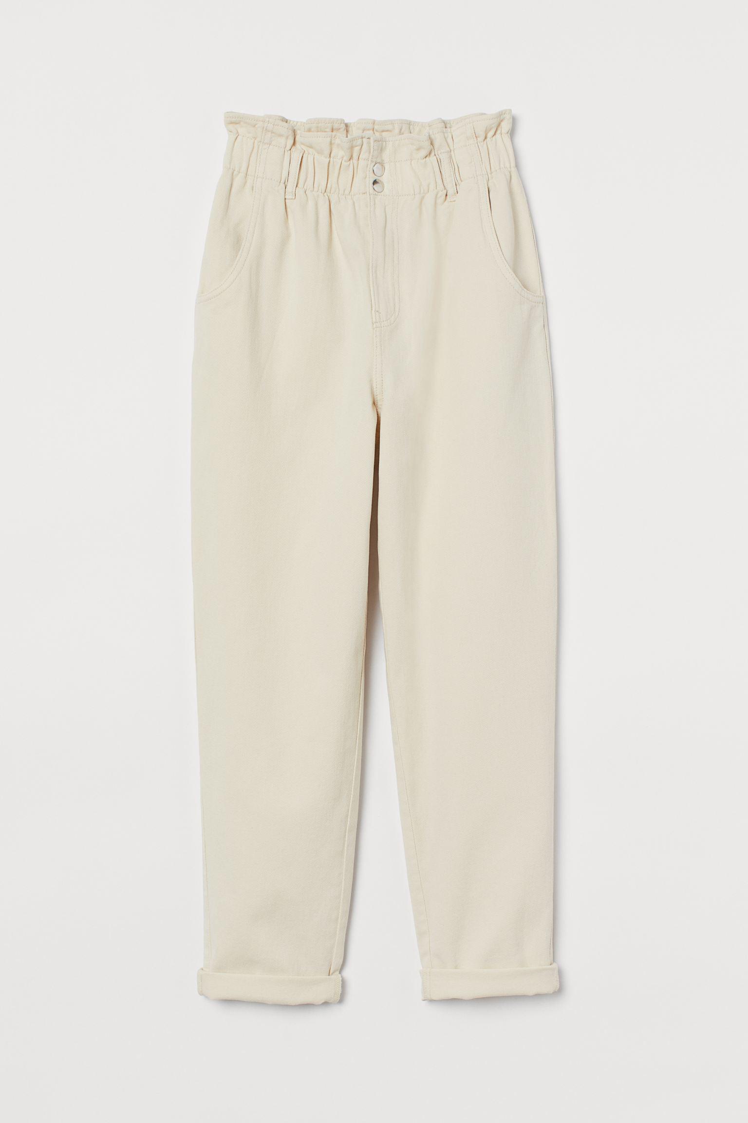 Брюки H&M р. 36 Світло-бежевий (26128373061)