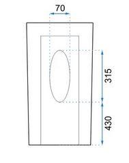 Умивальник Rea Estera 46,2x44,4 см окремо стоячий Білий (REA-U0756) - фото 4 Умивальник Rea Estera 46,2x44,4 см окремо стоячий Білий (REA-U0756) - фото 4