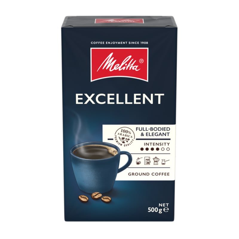 Кофе молотый Melitta Excellent 100% арабика 500г
