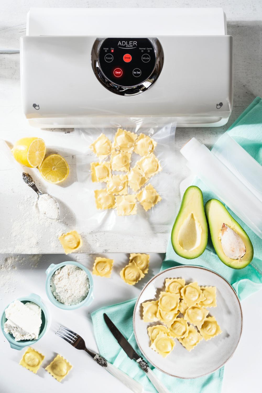 Вакууматор Adler AD 4503 130W сенсорное управление 30 см Grey (AD4503) - фото 10