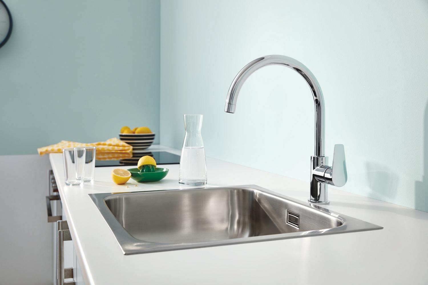 Змішувач для кухні Grohe StartEdge 30529001 одноважільний Хром (149580) - фото 5 Змішувач для кухні Grohe StartEdge 30529001 одноважільний Хром (149580) - фото 5