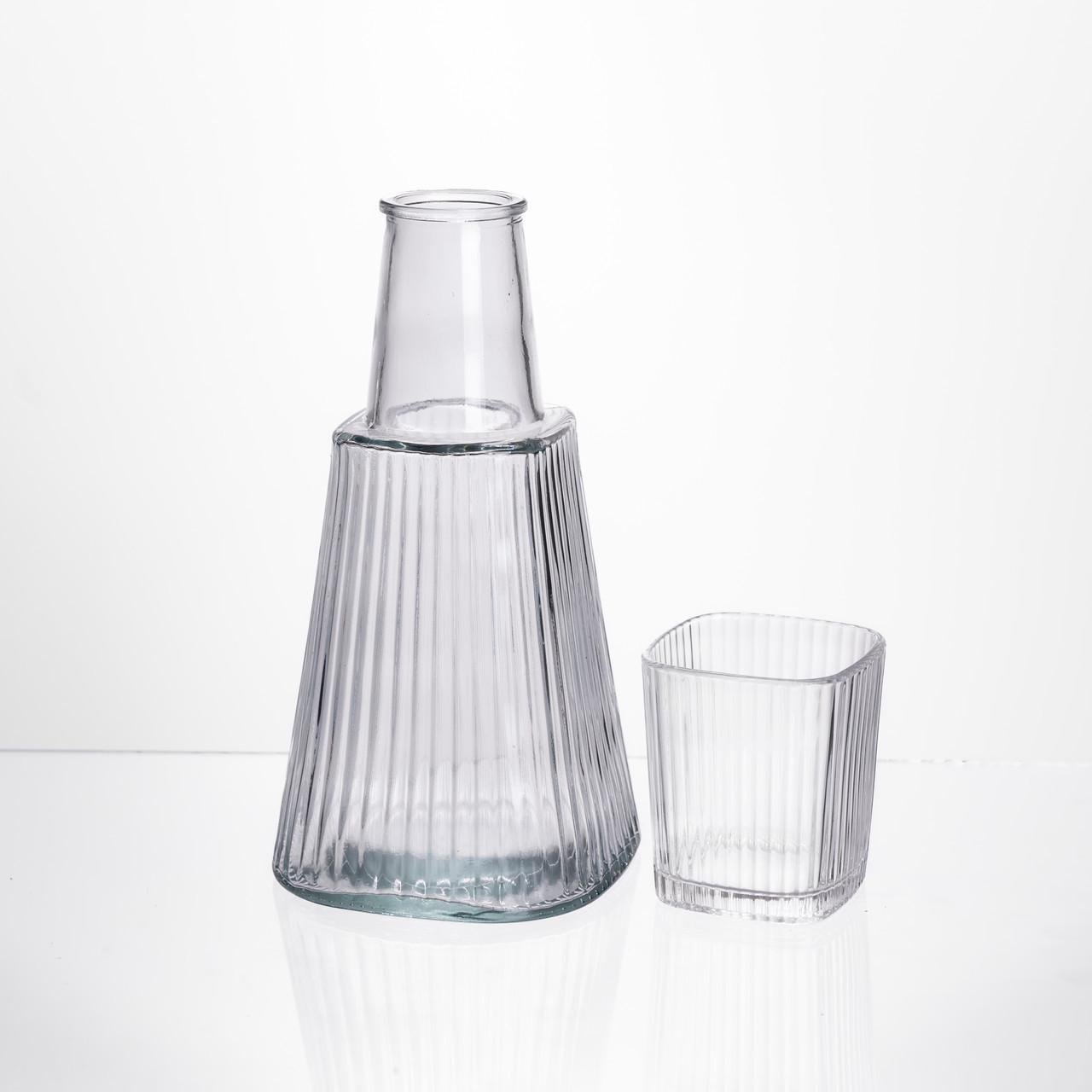 Кувшин 1 л со стаканом 1 шт. по 200 мл Прозрачный (HP-19-PYF-1)