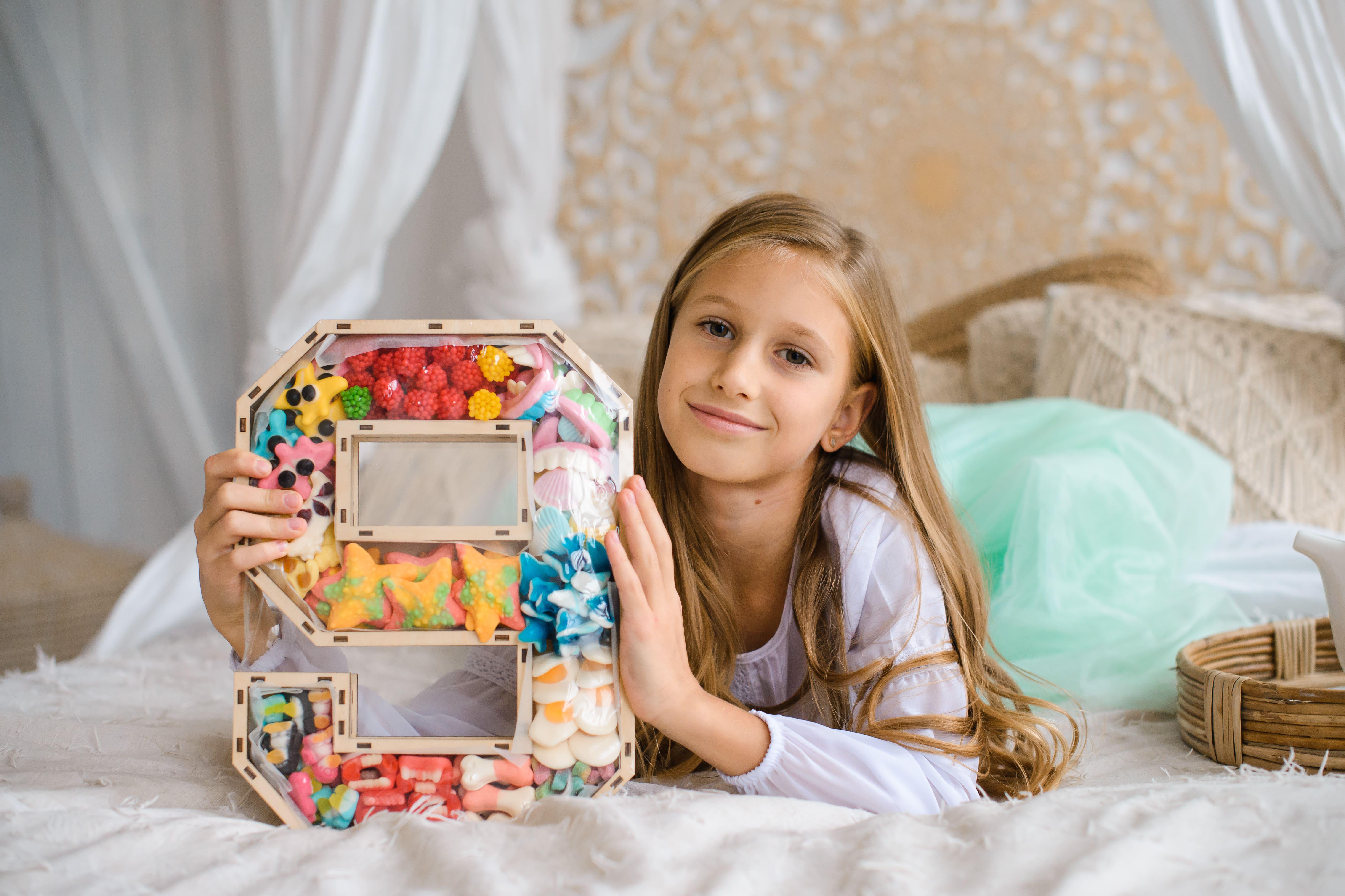 Подарочный бокс сладкий Цифра 9 с желе (2509730737) - фото 5 Подарочный бокс сладкий Цифра 9 с желе (2509730737) - фото 5