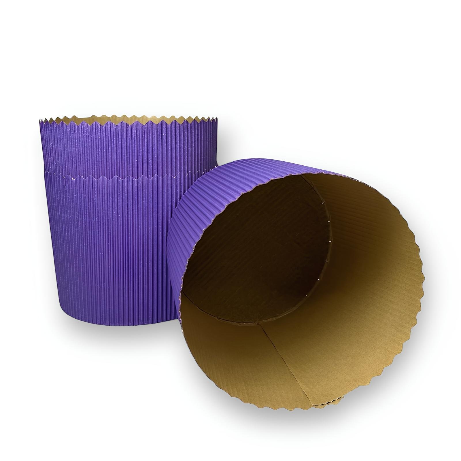 Форма для панетона Good Baking с перфорацией 42 шт. 130х115 мм Фиолетовый (PN019) - фото 3 Форма для панетона Good Baking с перфорацией 42 шт. 130х115 мм Фиолетовый (PN019) - фото 3