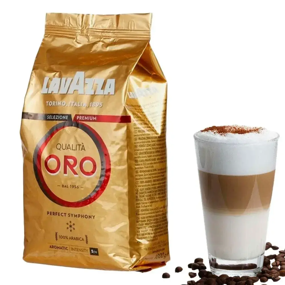 Комплект кави в зернах Lavazza Qualita Oro 1 кг + кофе в зернах Lavazza Oro Mountain 1 кг - фото 3 Комплект кави в зернах Lavazza Qualita Oro 1 кг + кофе в зернах Lavazza Oro Mountain 1 кг - фото 3