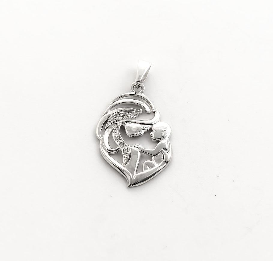 Подвеска Maxi Silver 7379 Мама и ребенок (87379)
