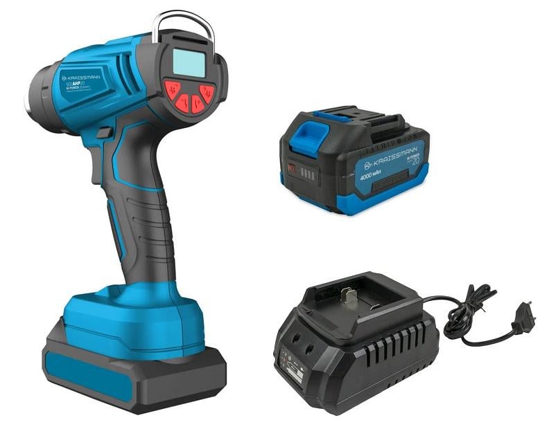 Фен акумуляторний KRAISSMANN 501 AHP 20MP - фото 3