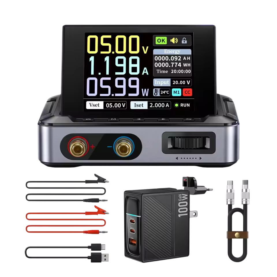 Источник питания постоянного тока FNIRSI DPS-150 с ЧПУ 30V 5А с 4-разрядным IPS-дисплеем/програмируемый Grey (81182) Источник питания постоянного тока FNIRSI DPS-150 с ЧПУ 30V 5А с 4-разрядным IPS-дисплеем/програмируемый Grey (81182)