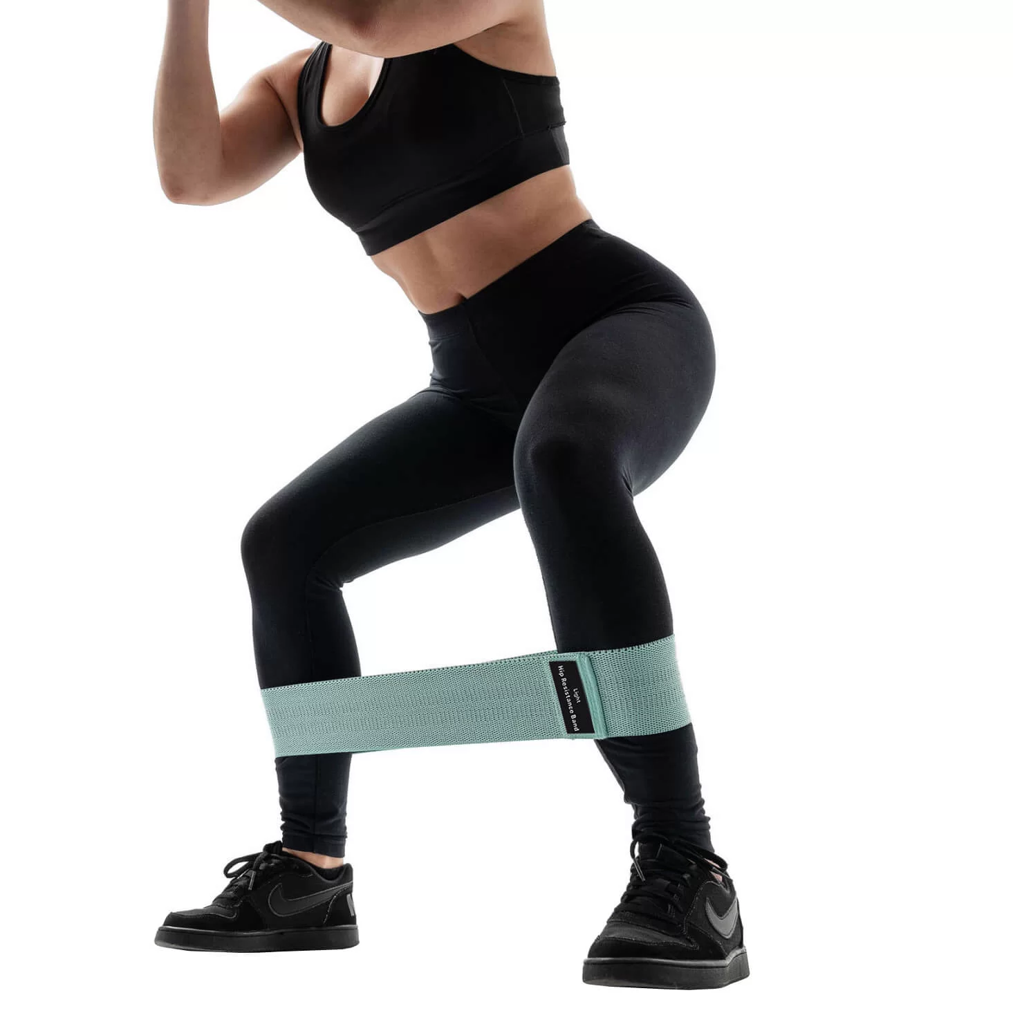 Резинка для фитнеса Zakerda Hip 8-14 кг Мятный (U1008) - фото 3 Резинка для фитнеса Zakerda Hip 8-14 кг Мятный (U1008) - фото 3