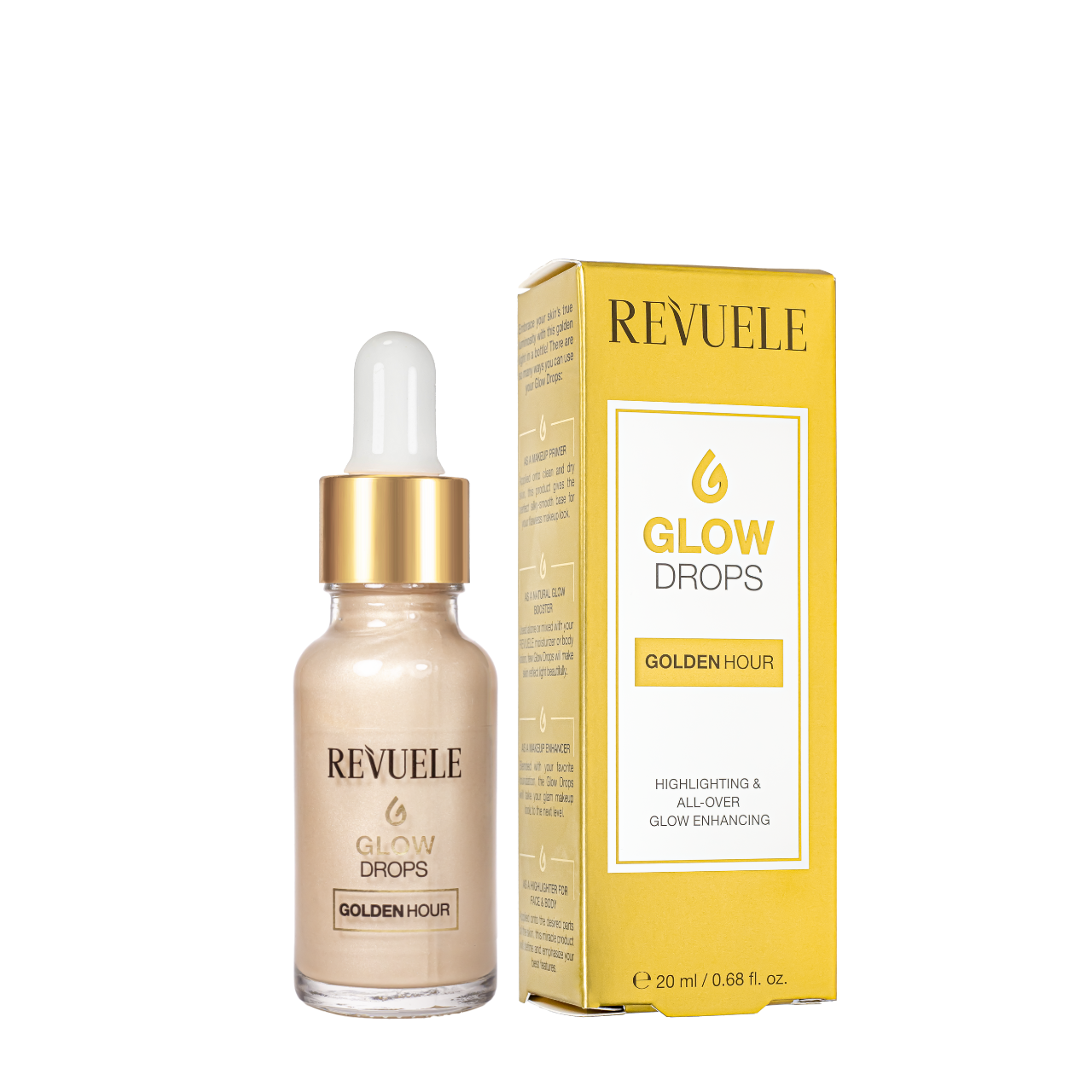 Сыворотка для сияния кожи лица и тела Revuele Golden Hour 20 мл (2149443430)