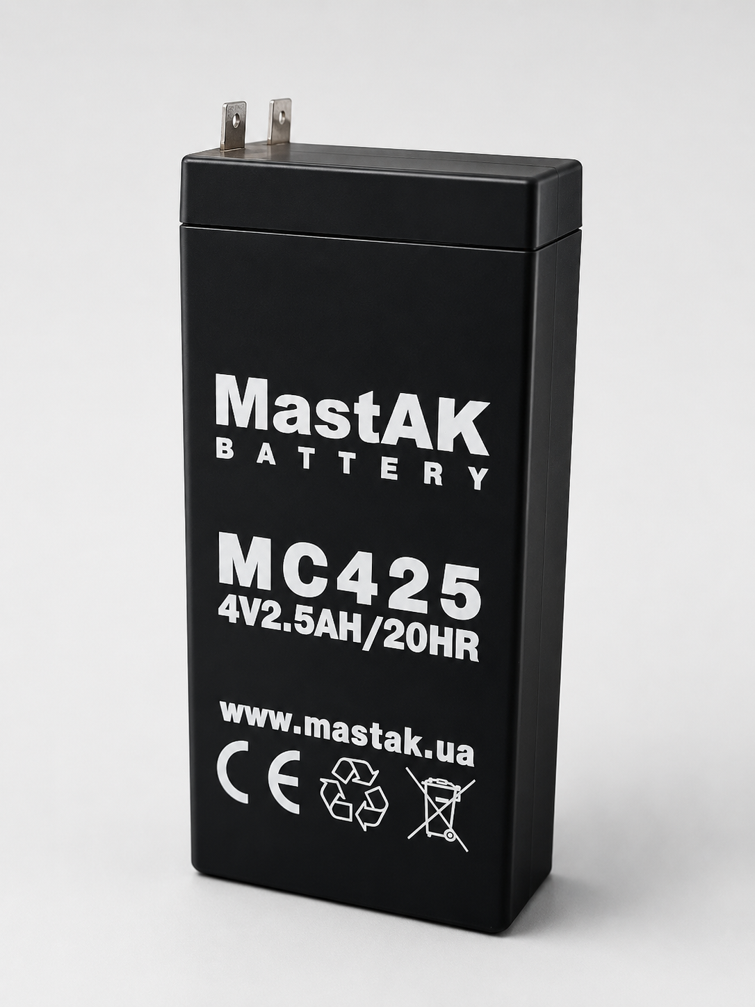 Аккумулятор MastAK MС425 4V 2,5 Ah (185014)