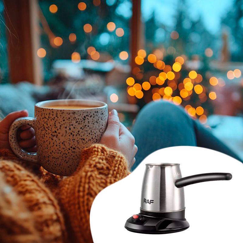 Турка для кофе электрическая RAF R.127 с защитой от перегрева - фото 7