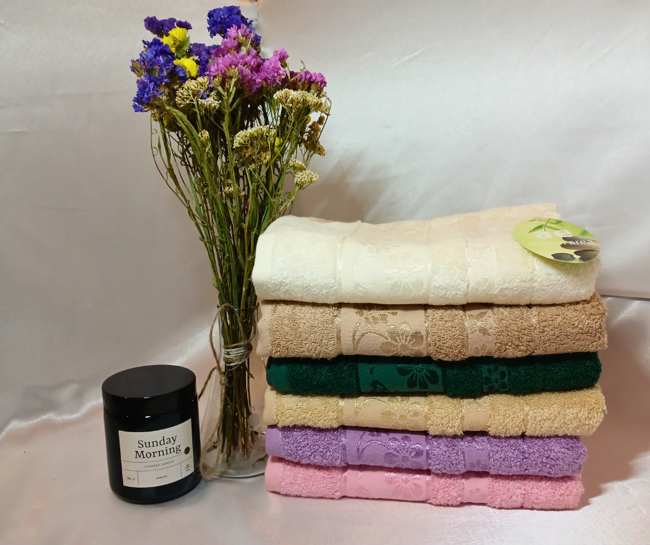 Рушник бамбуковий Cotton Area Bamboo 50х90 см Зелений (12743) - фото 3