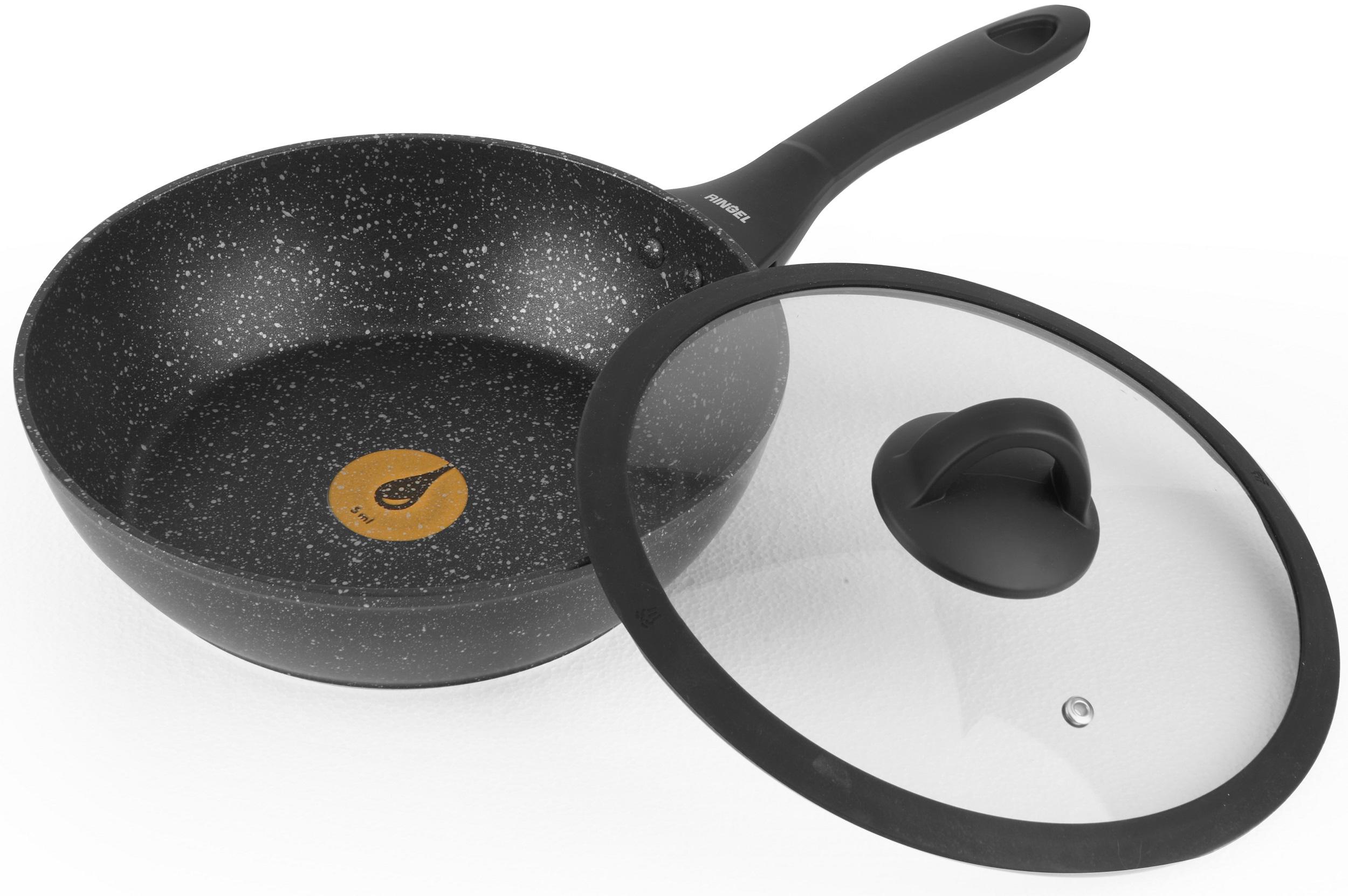 Сковорода Ringel Zira глибока з кришкою 20 см (UG-RG-11006-20)