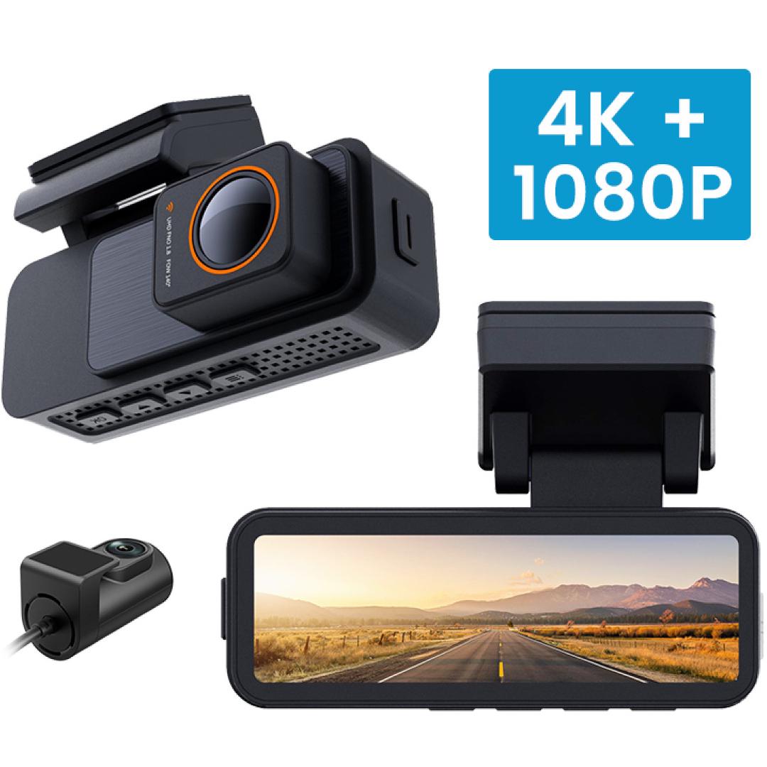 Видеорегистратор автомобильный Yikoo Fit Max X30 4K с двумя камерами Wi-Fi GPS и ночным видением - фото 2