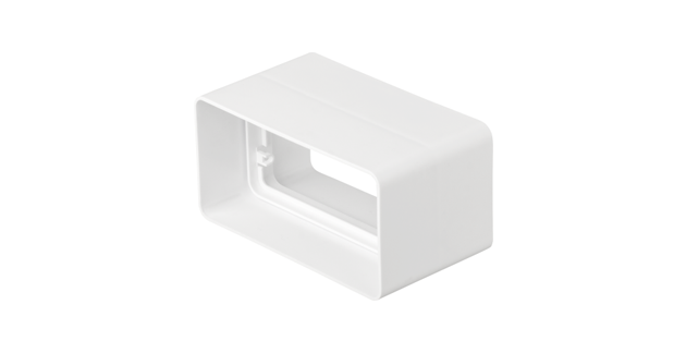 Соединитель канала AirRoxy прямоугольного 220х55 мм (02-523)