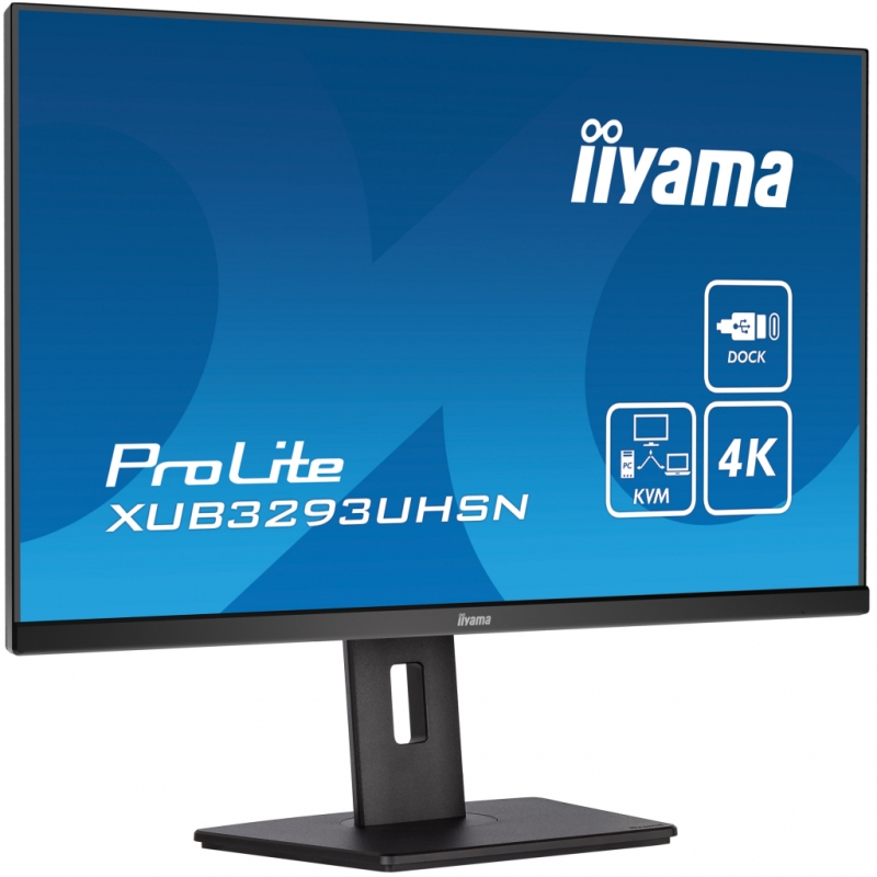 Монітор Iiyama XUB3293UHSN-B5 безрамковий IPS 3840х2160 4K Ultra HD 32" (tf6885) - фото 5 Монітор Iiyama XUB3293UHSN-B5 безрамковий IPS 3840х2160 4K Ultra HD 32" (tf6885) - фото 5