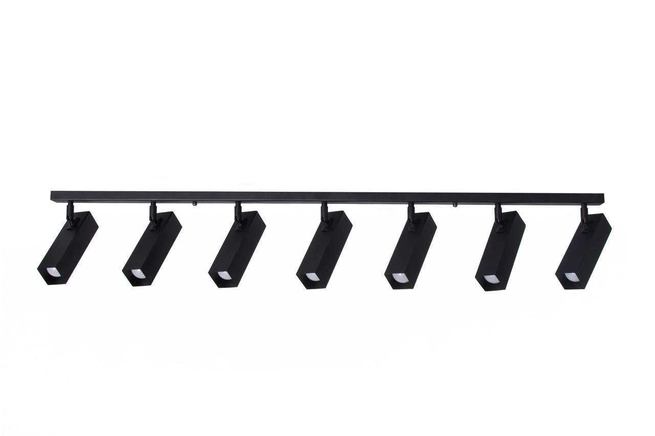 Светильник потолочный MSK Electric Verona с поворотными плафонами под лампу Е27 Черный (SQ 1750-7) - фото 3 Светильник потолочный MSK Electric Verona с поворотными плафонами под лампу Е27 Черный (SQ 1750-7) - фото 3