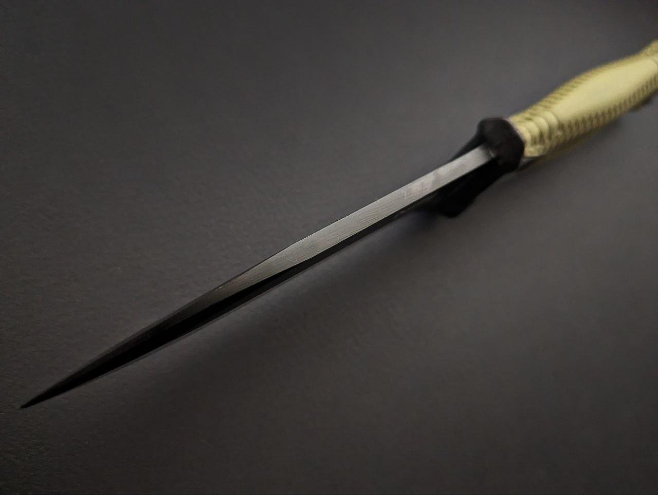 Ніж нескладаний Хакі (24159540) - фото 2 Ніж нескладаний Хакі (24159540) - фото 2