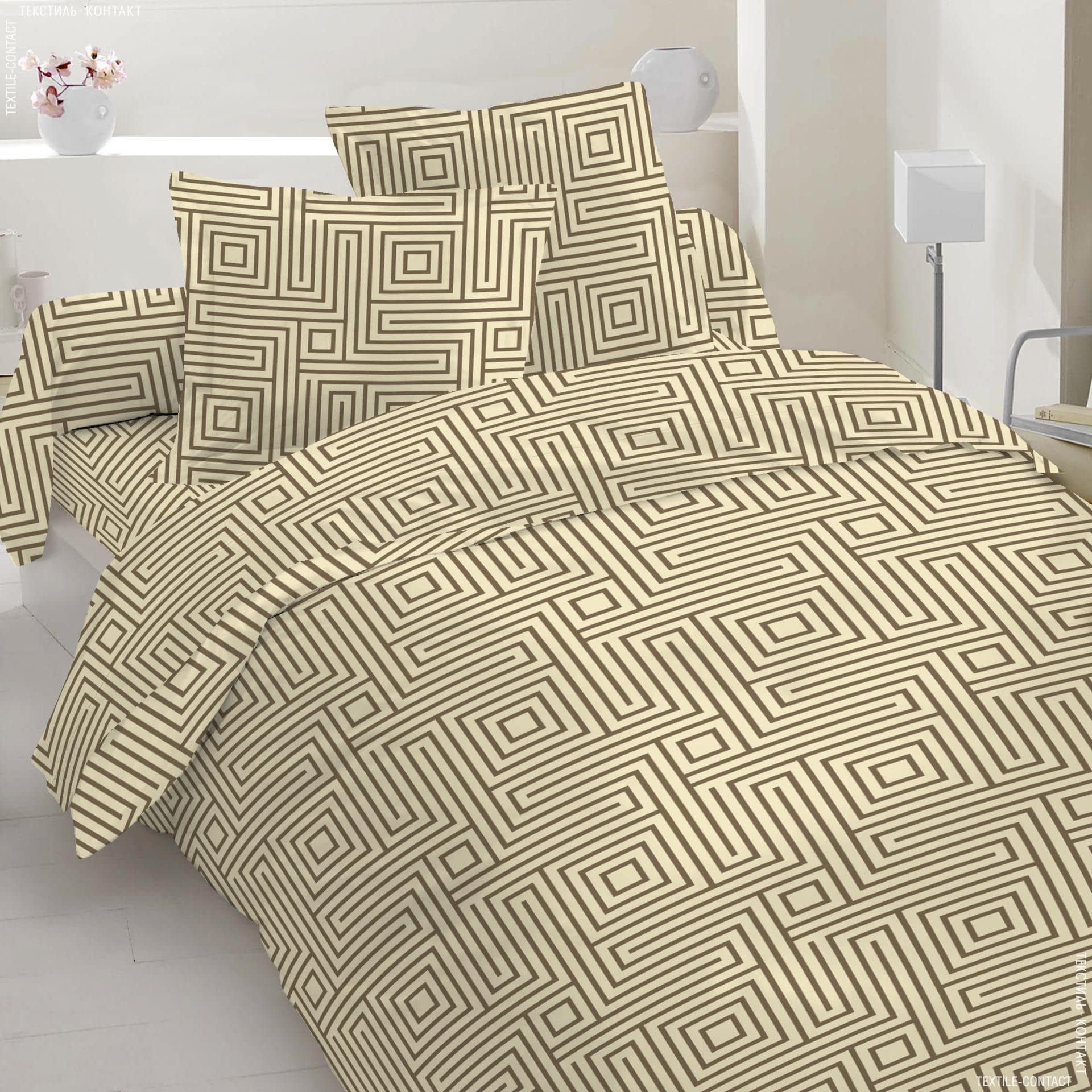 Комплект постельного белья Vital Textile Голд Люкс бязь евро 200х220 см (BLе-773)