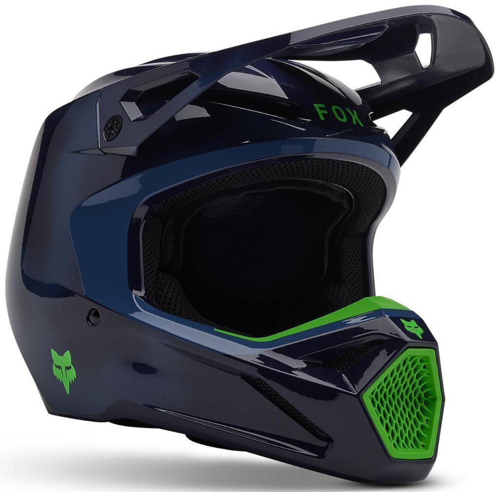 Мотошолом Fox V1 HELMET TAUNT S Navy (46255)