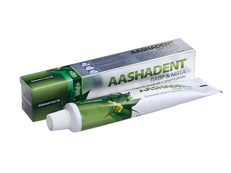 Зубная паста Aasha Herbals Лавр-Мята 75 мл (2124)